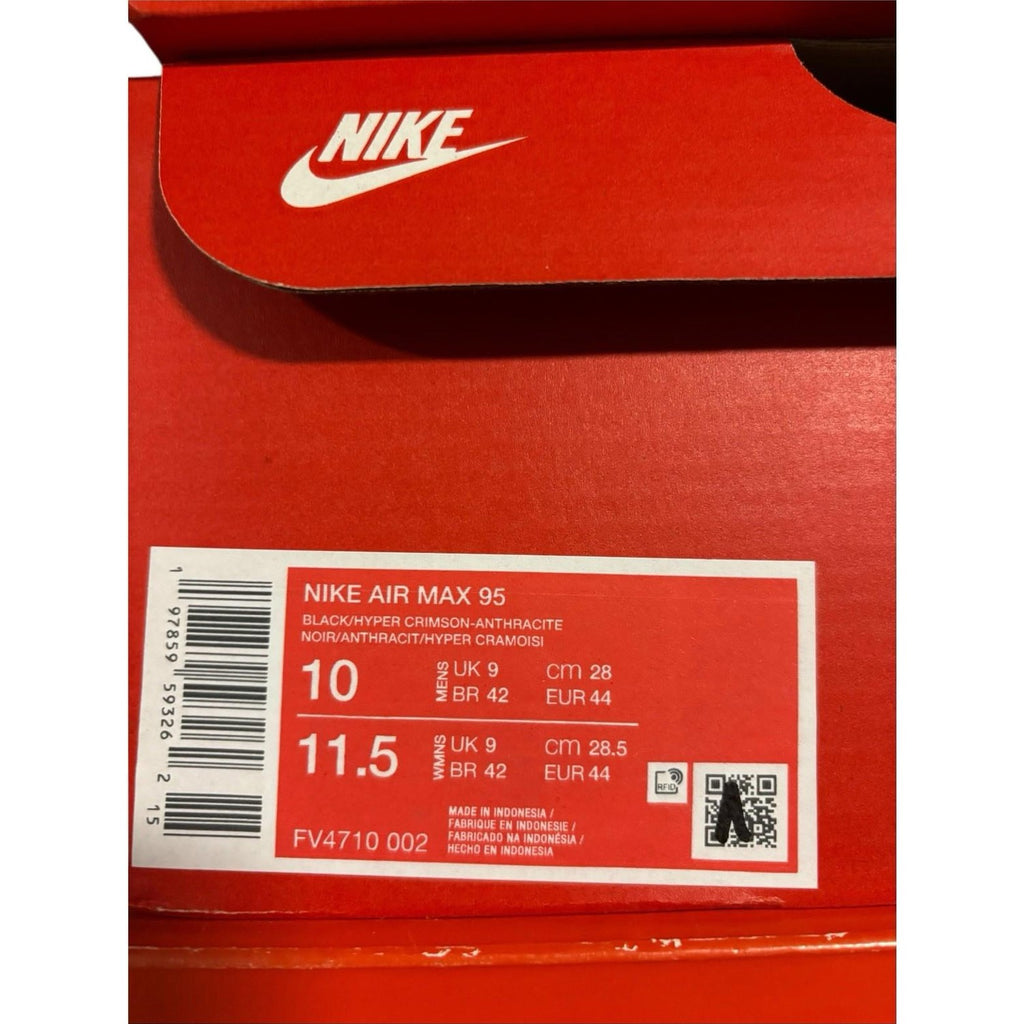 Nike Air Max 95 Black Hyper Crimson