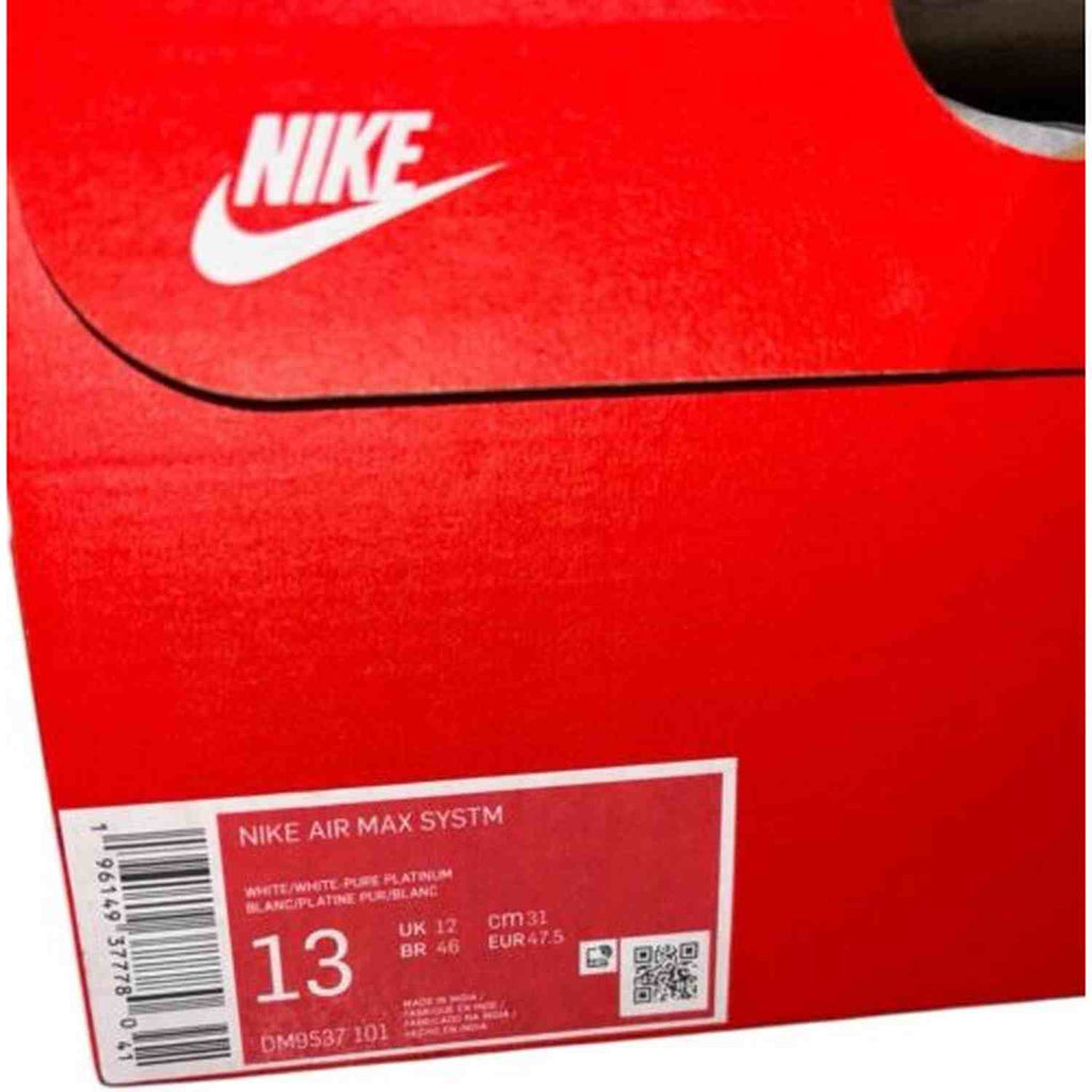 Nike Air Max Systm White Trainers for Men
