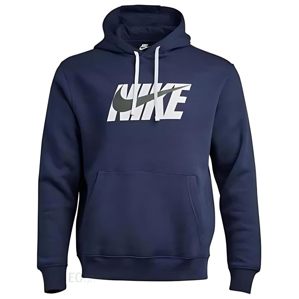 Nike Navy Pullover Fleece Hoodie