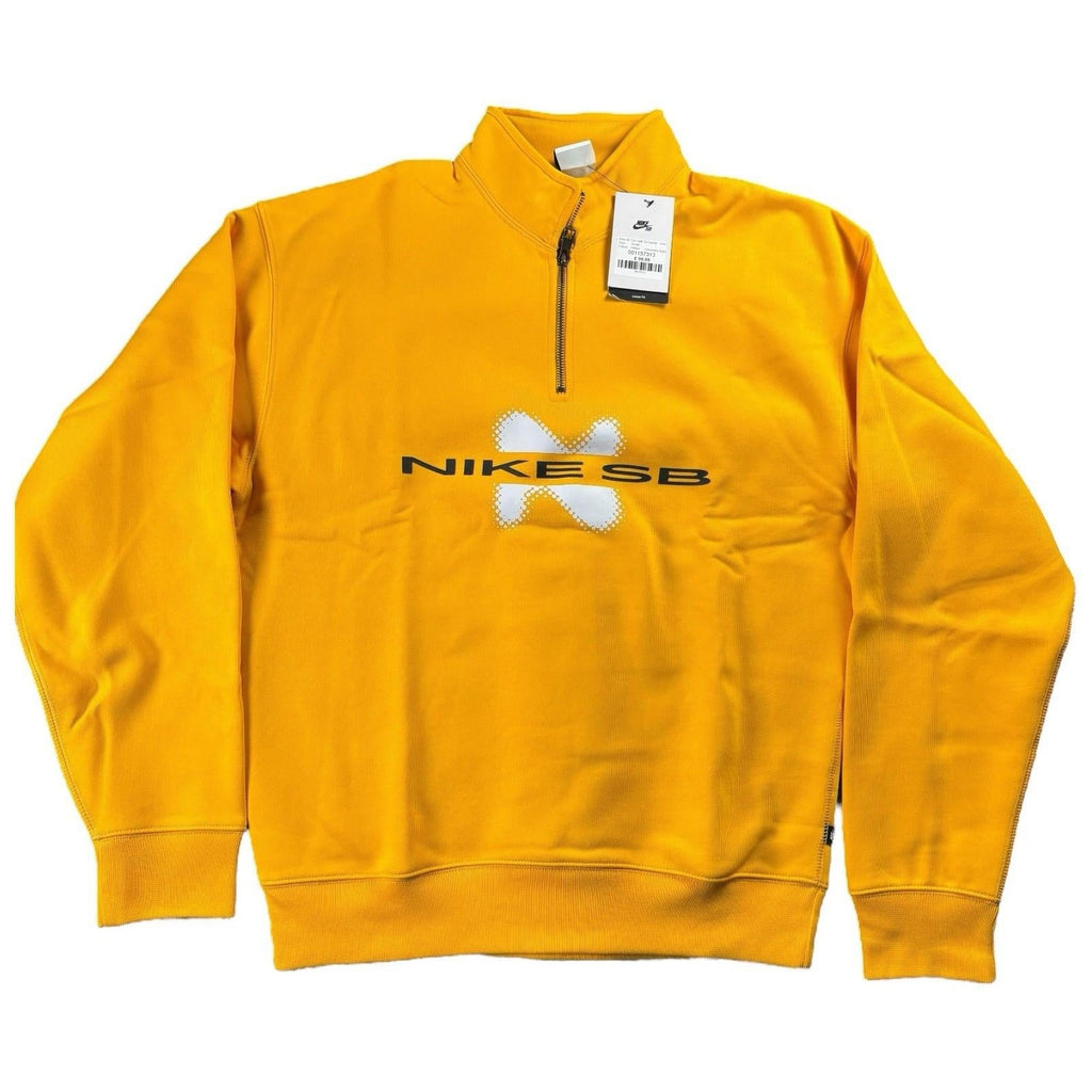 Nike SB Yellow Gold Quarter-Zip Sweatshirt