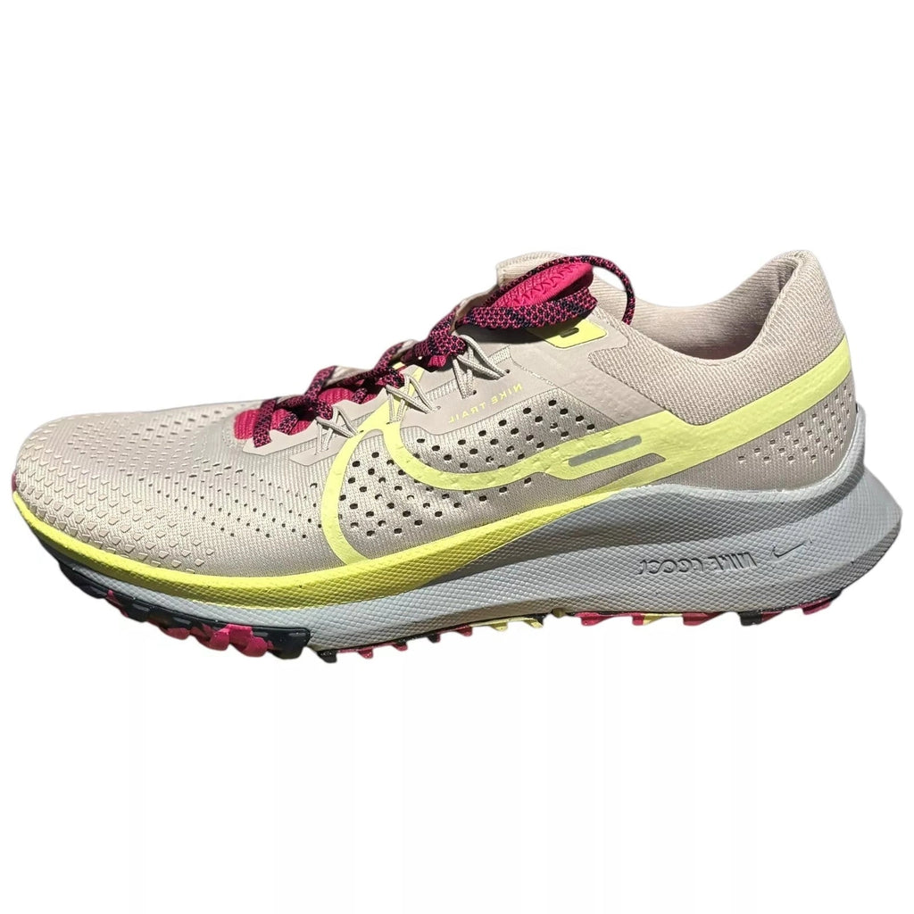 Nike Womens Grey Purple Pegasus Trail 4 Running Gym Trainers