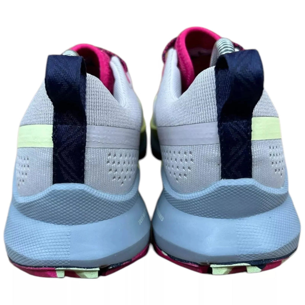 Nike Womens Grey Purple Pegasus Trail 4 Running Gym Trainers