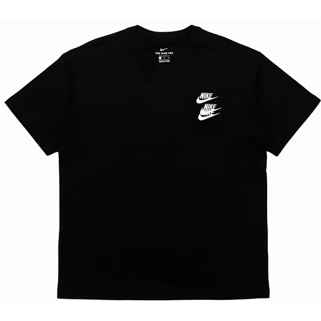 Nike World Tour Black Short Sleeve Triple Swoosh T-Shirt