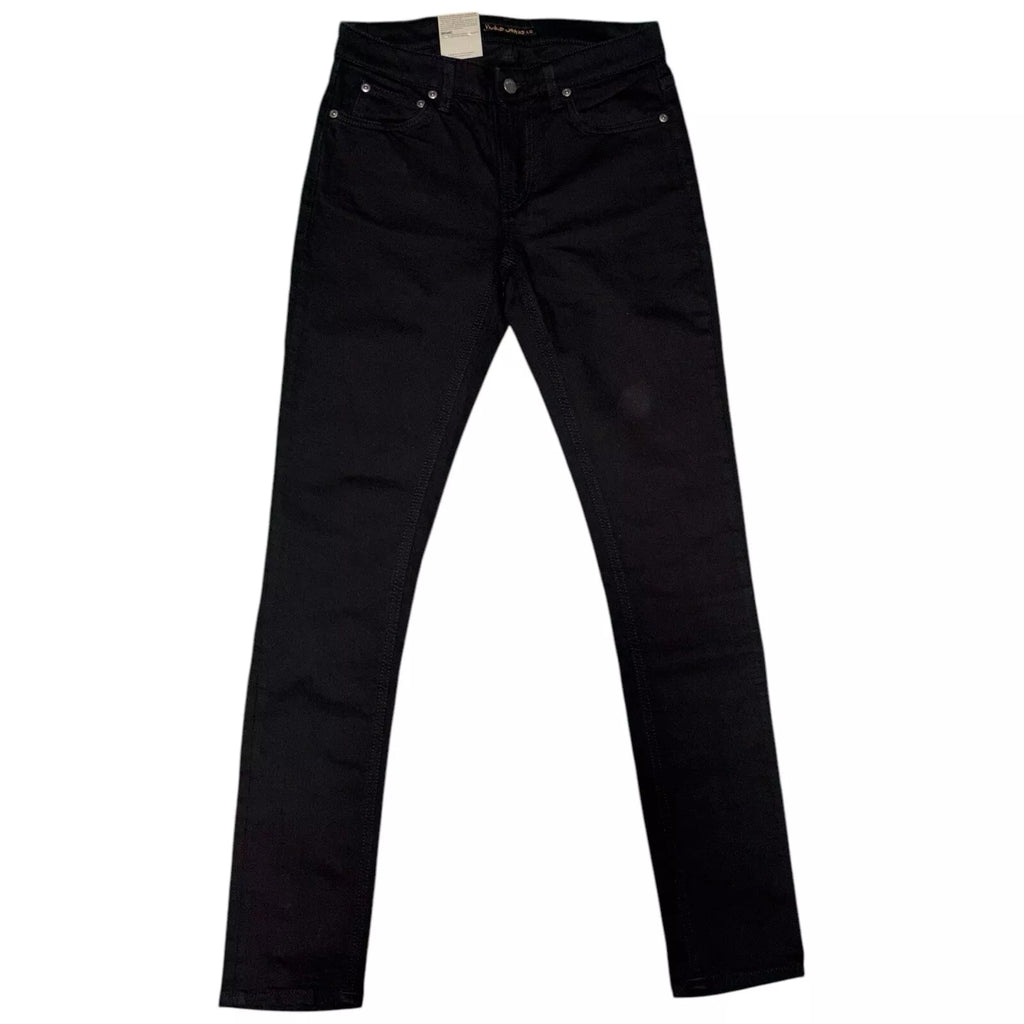 Men's Skinny Lin Jeans in Black Organic Cotton