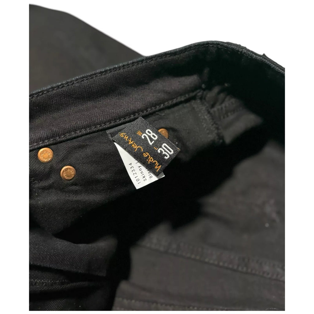 Men's Skinny Lin Jeans in Black Organic Cotton