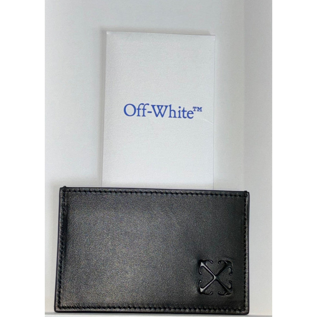 Off-White Black Calf Leather 'Jitney' Wallet