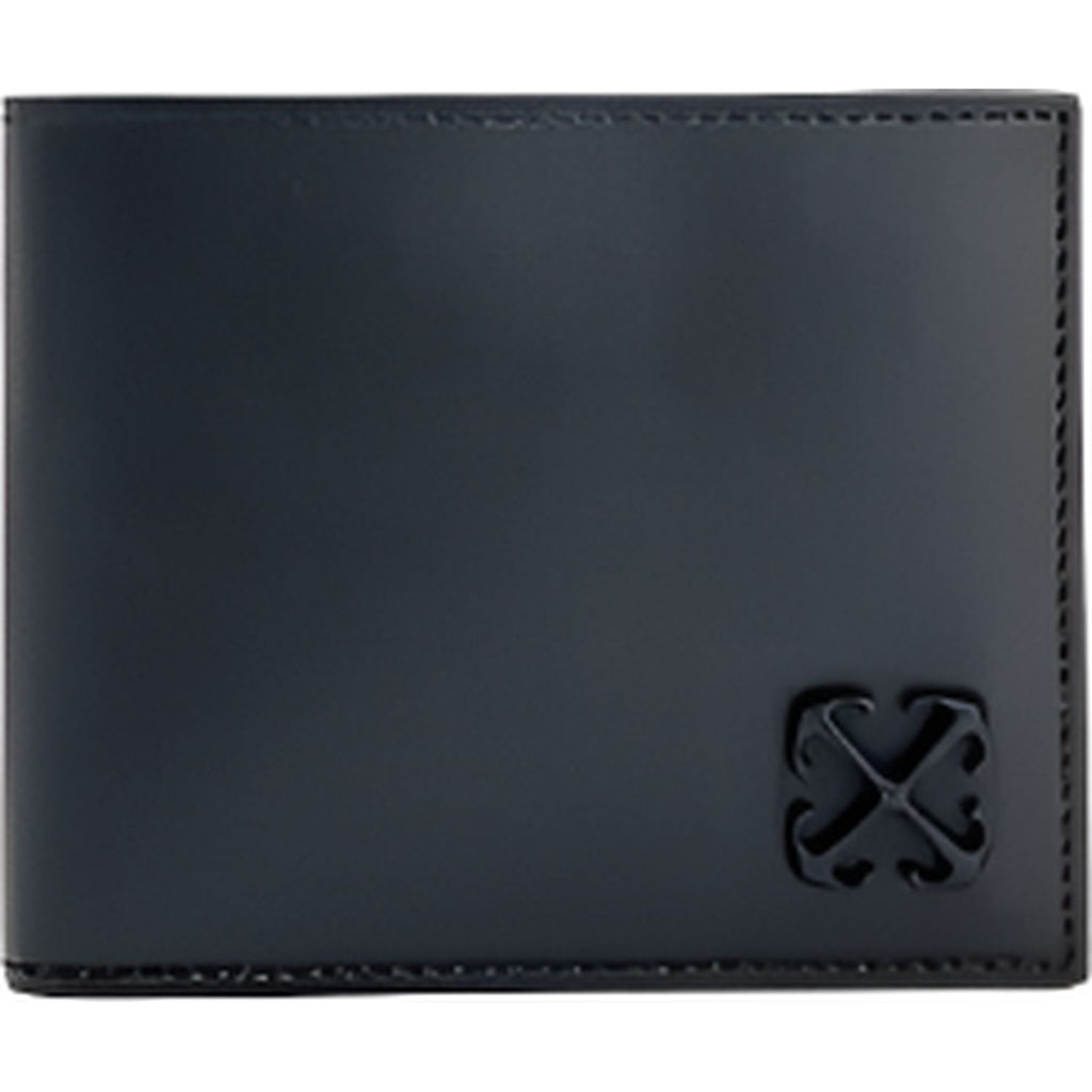 Off-White Black Calf Leather 'Jitney' Wallet