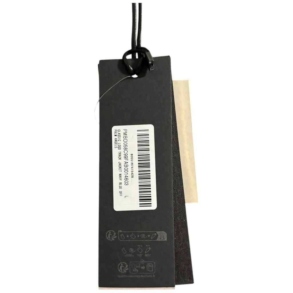 Palm Angels Navy Ivory Track Jacket