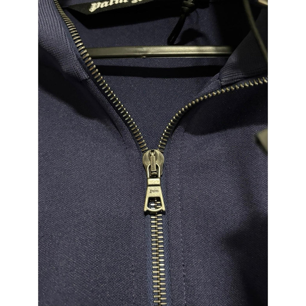 Palm Angels Navy Ivory Track Jacket