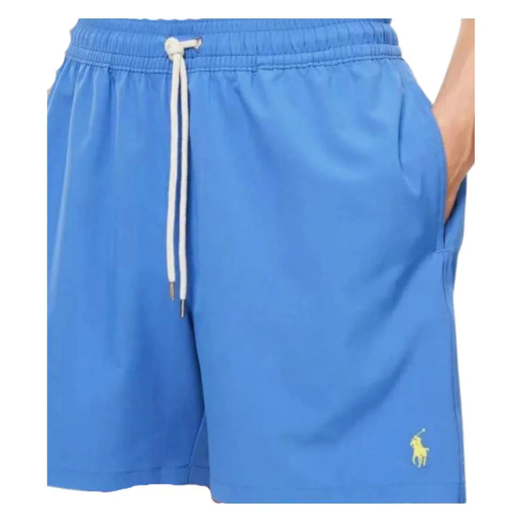 Polo Ralph Lauren Blue Embroidered Swim Shorts