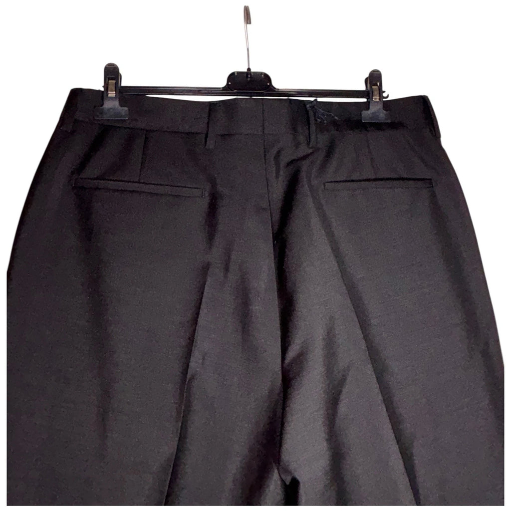 Prada Black Mens Trousers Kid Mohair