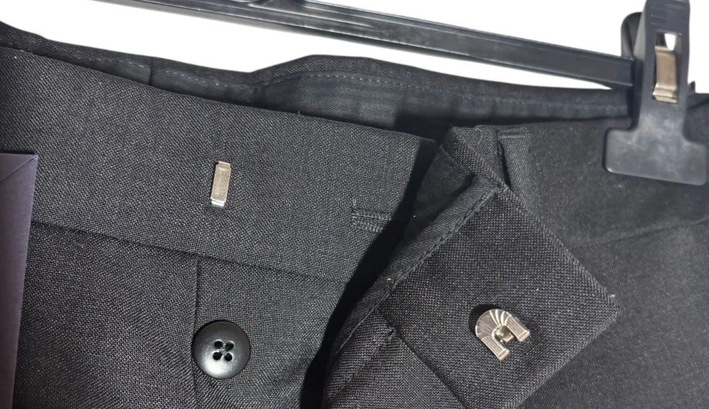 Prada Black Mens Trousers Kid Mohair