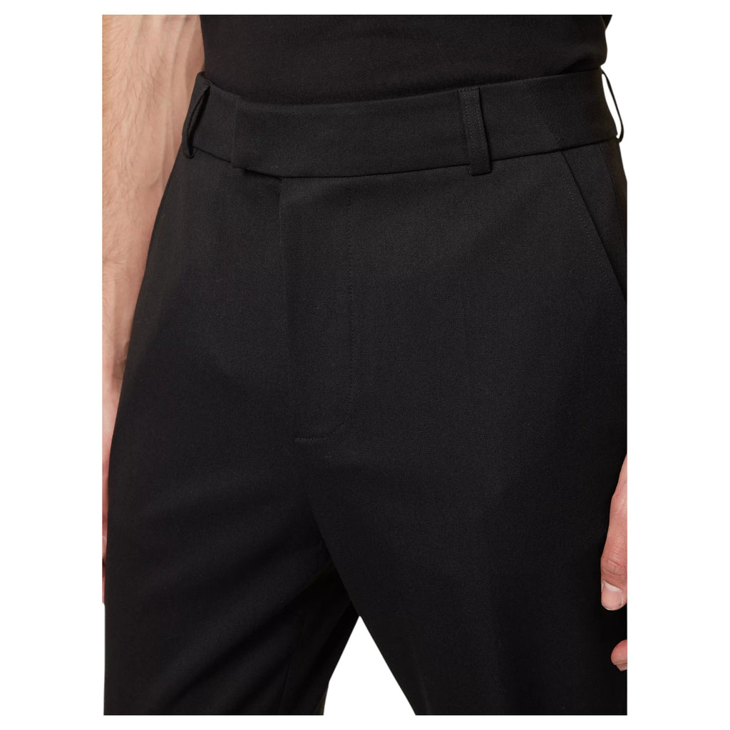 Represent Black Smoking Straight Leg Woven Trousers Slim Fit