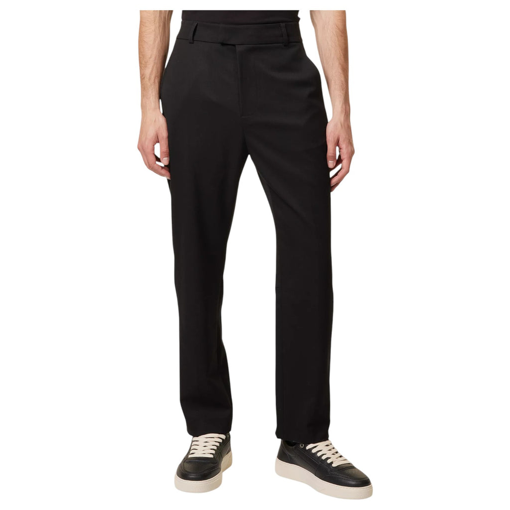 Represent Black Smoking Straight Leg Woven Trousers Slim Fit