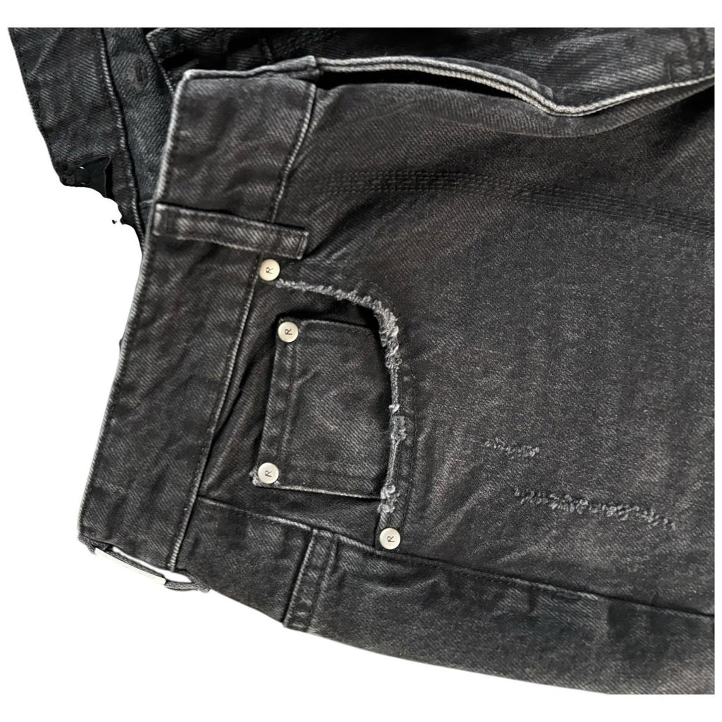 Represent Denim Jeans R3 DRIVE Washed Black Relaxed Fit
