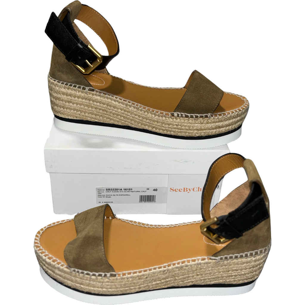 See By Chloe Glyn Espadrilles Brown