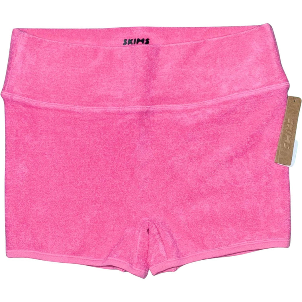 Skims Women's Lounge High-Rise Stretch Modal Pink Shorts