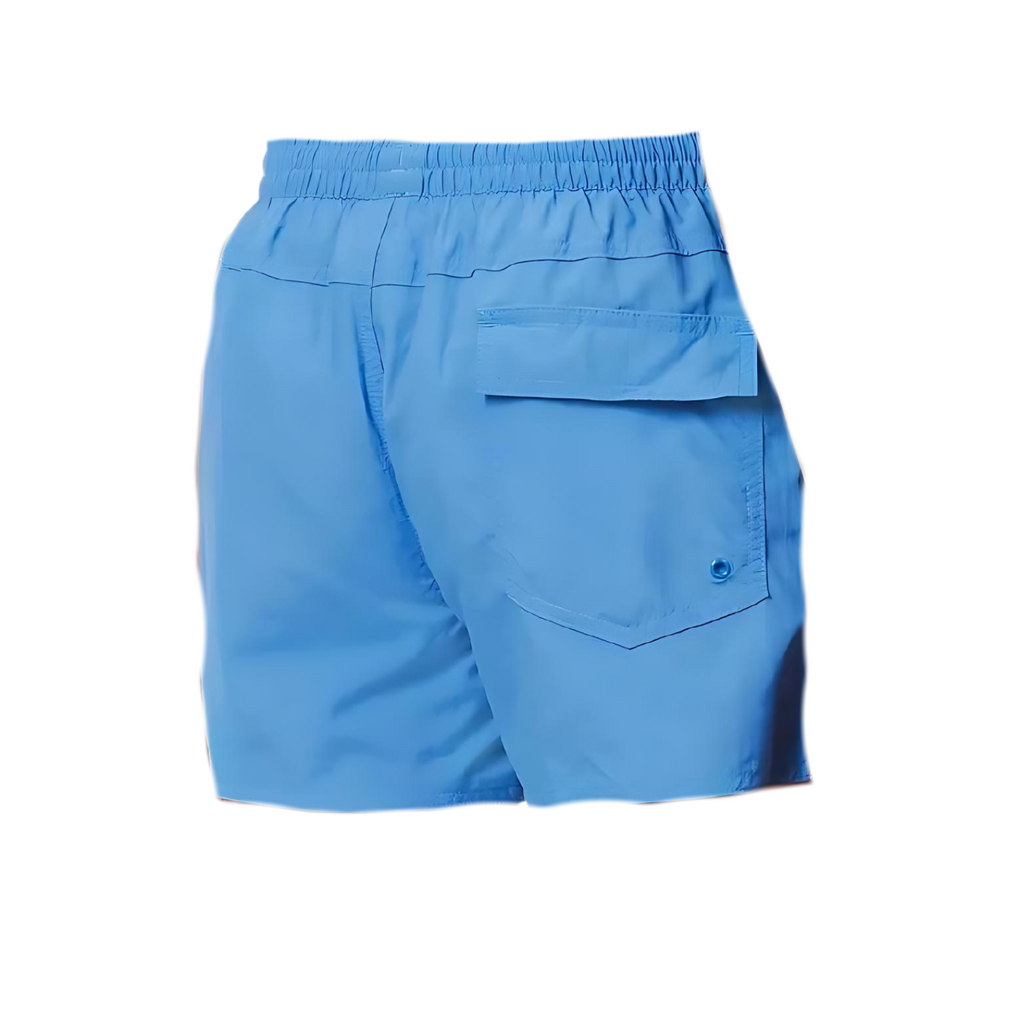 Speedo Mid-Rise Blue Nylon Swimming Trunks Shorts