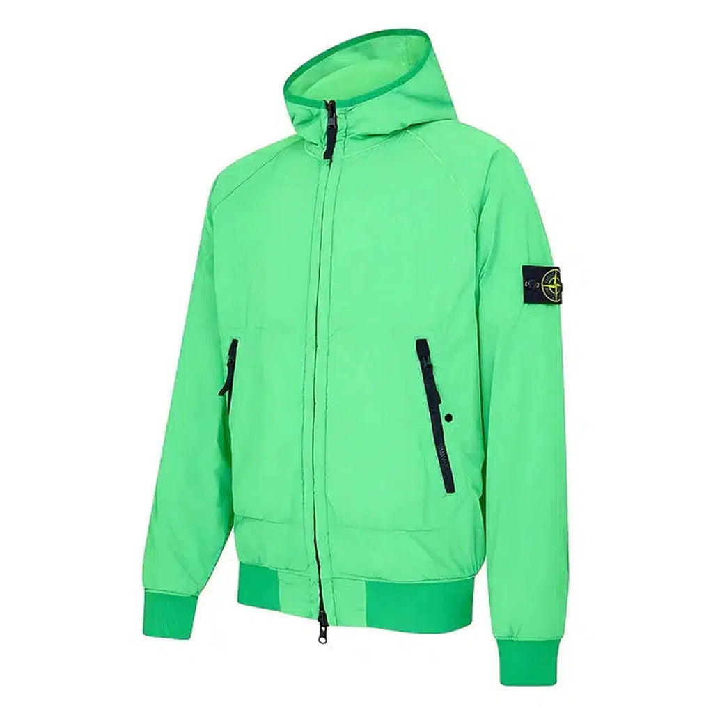 Stone Island Comfort Tech Polartec® Reversible Jacket green