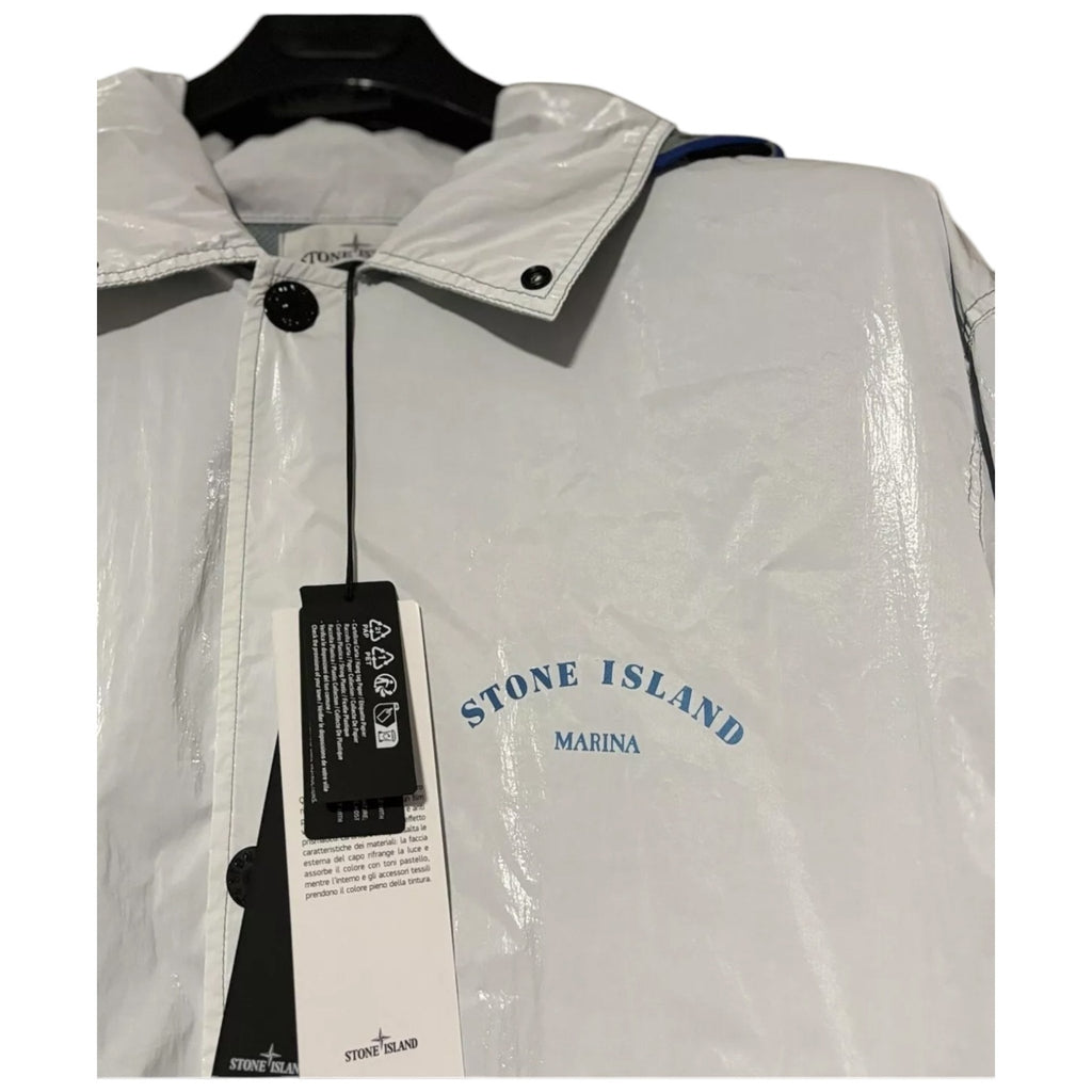 Stone Island Marina Ripstop Prismatico Jacket X Large Ice White BNWT RRP £925