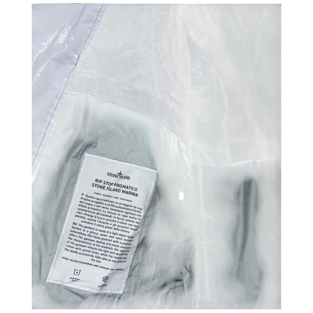 Stone Island Marina Ripstop Prismatico Jacket X Large Ice White BNWT RRP £925
