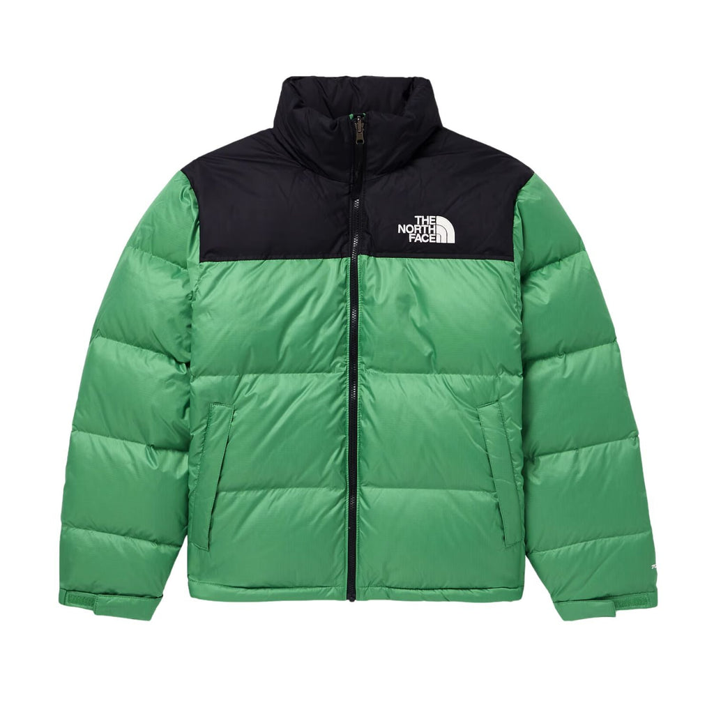 The North Face 1996 Retro Green Black Nuptse Puffer Jacket