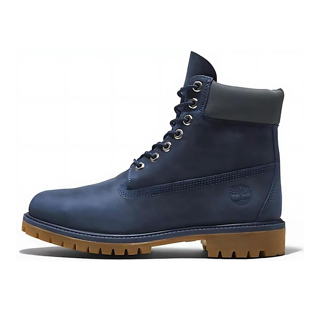 Timberland 6 Inch Premium Men's Navy Waterproof Boots