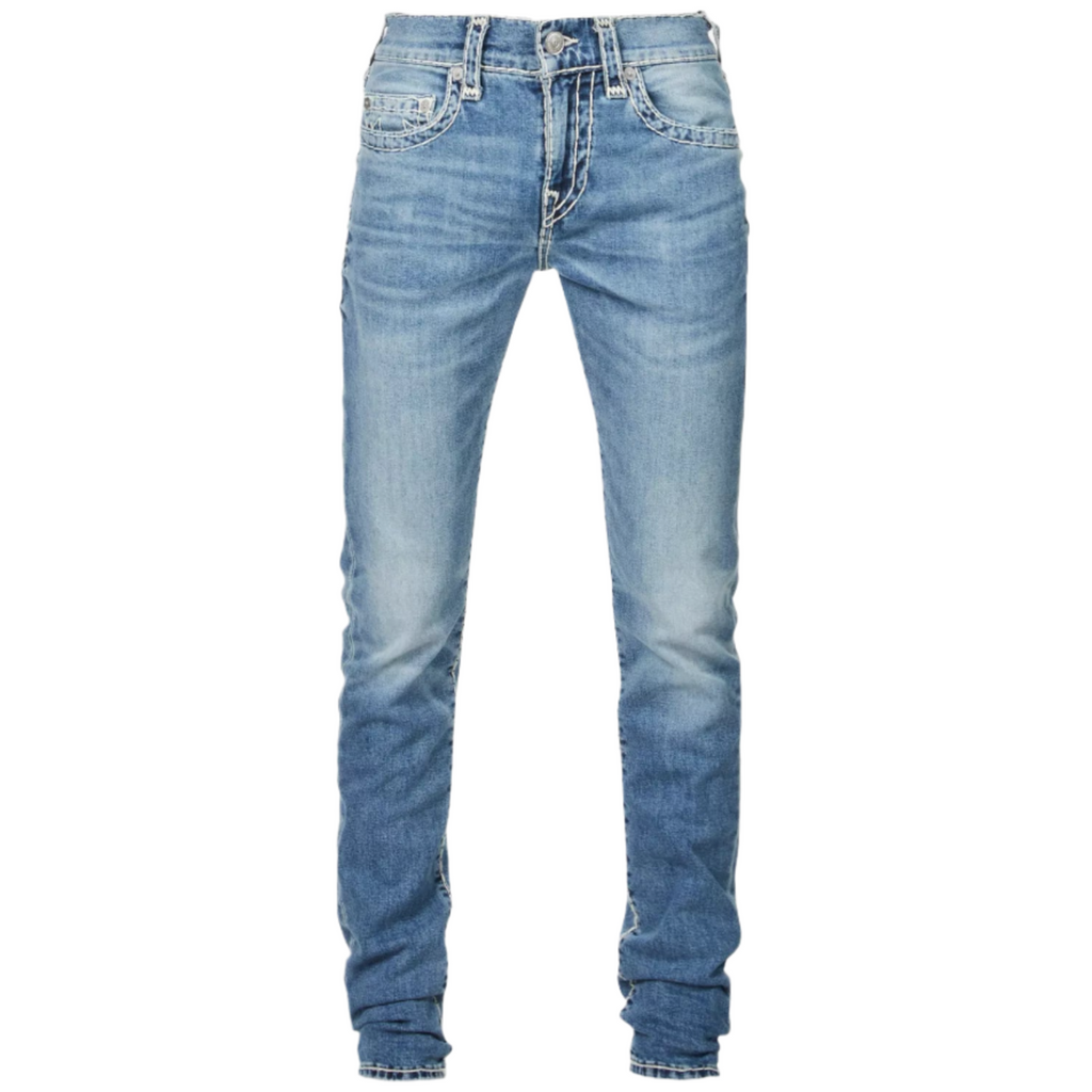 True Religion Rocco Slim Fit Denim Blue Jeans