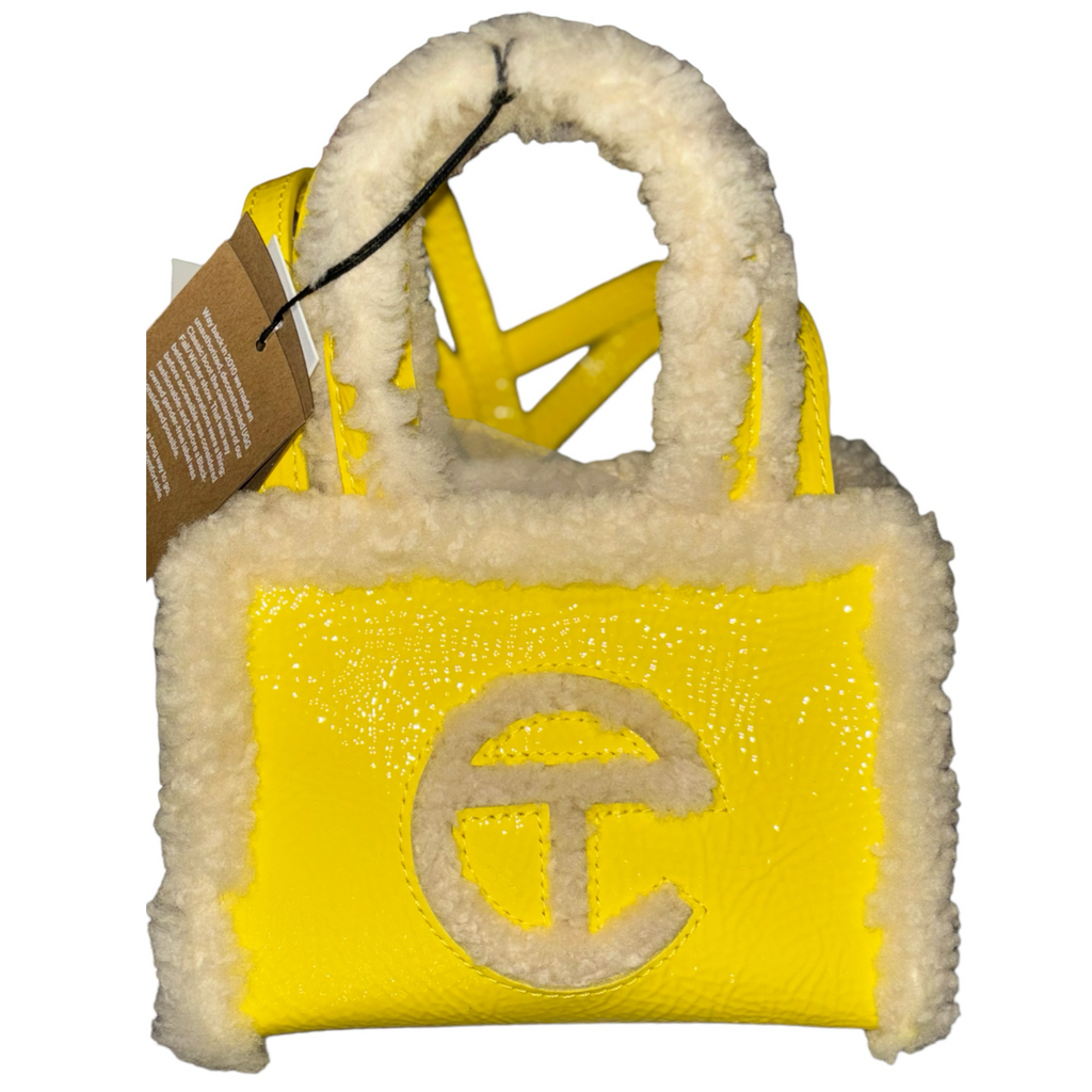 UGG x TELFAR Small Yellow Tote Shopper Bag