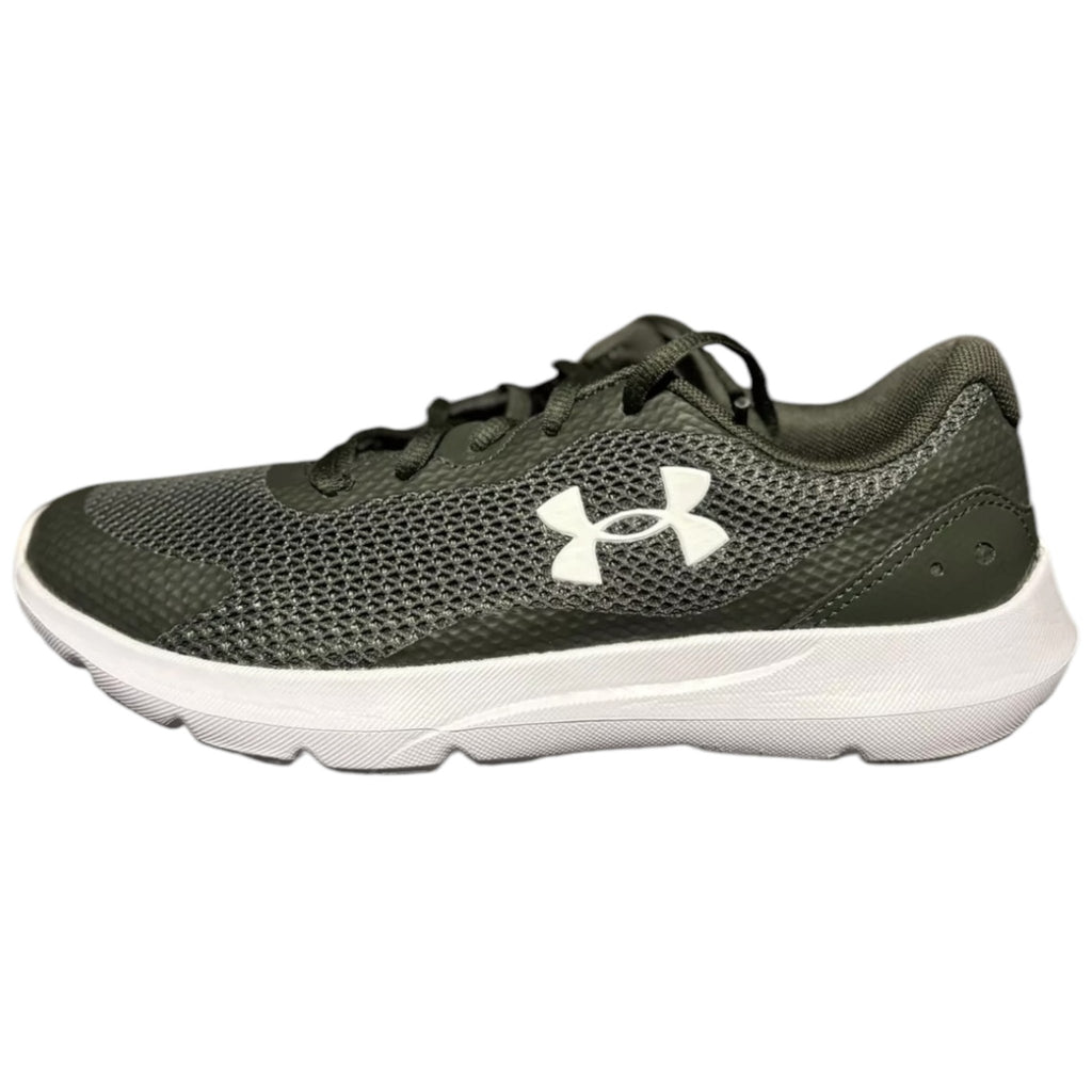 Under Armour Jnr Surge 3 Lightweight Trainers for Kids - Green