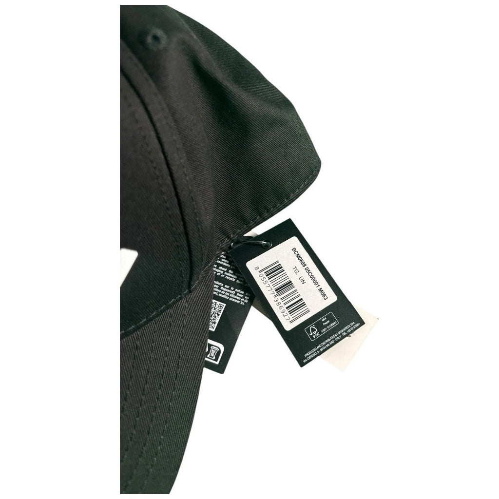 Black White Dsquared2 Iconic Logo Baseball Cap