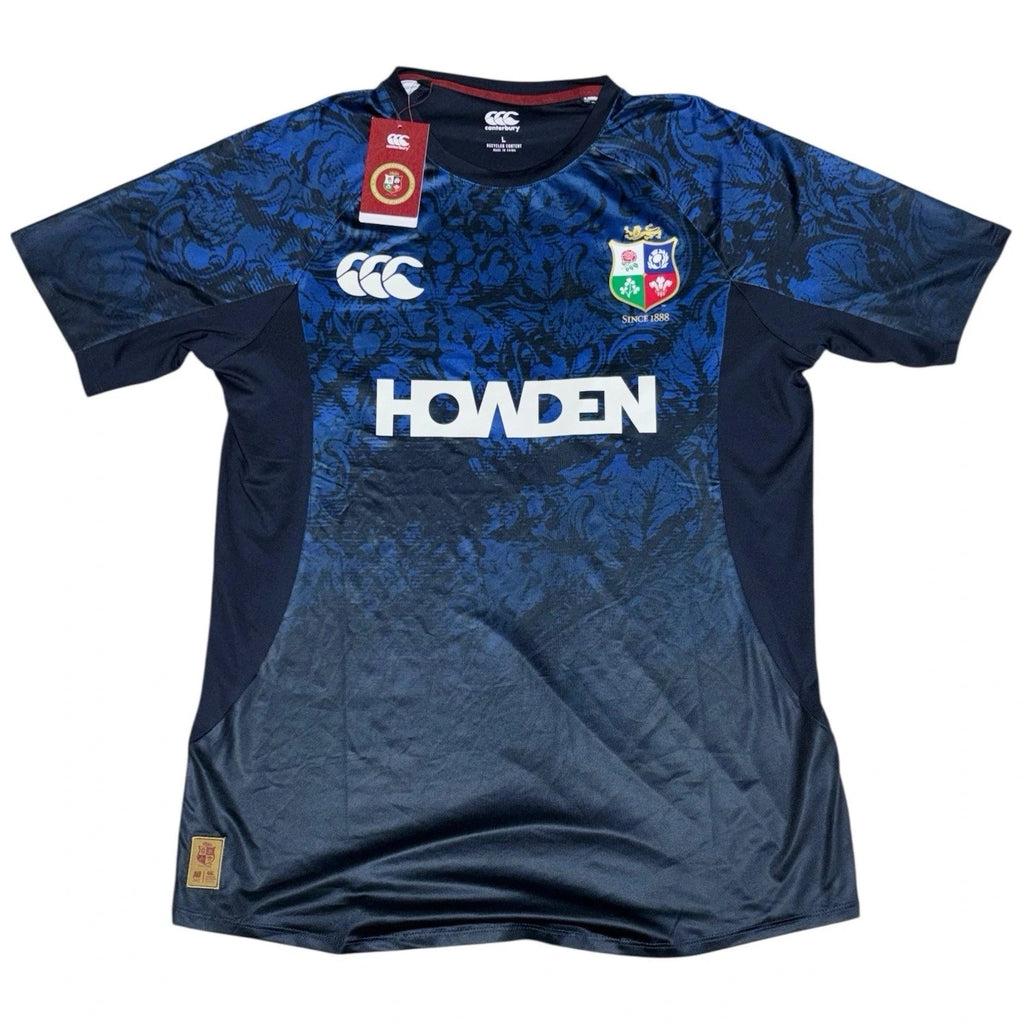 Unisex Adult Blue Canterbury British & Irish Lions 2025 Training Shirt Jersey