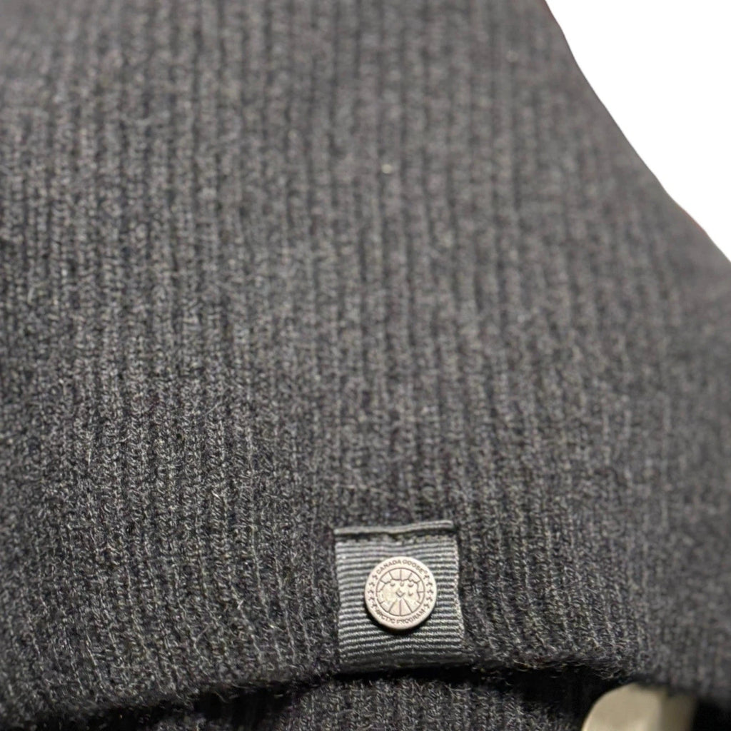 Canda Goose Adults Black Cashmere Beanie Hat