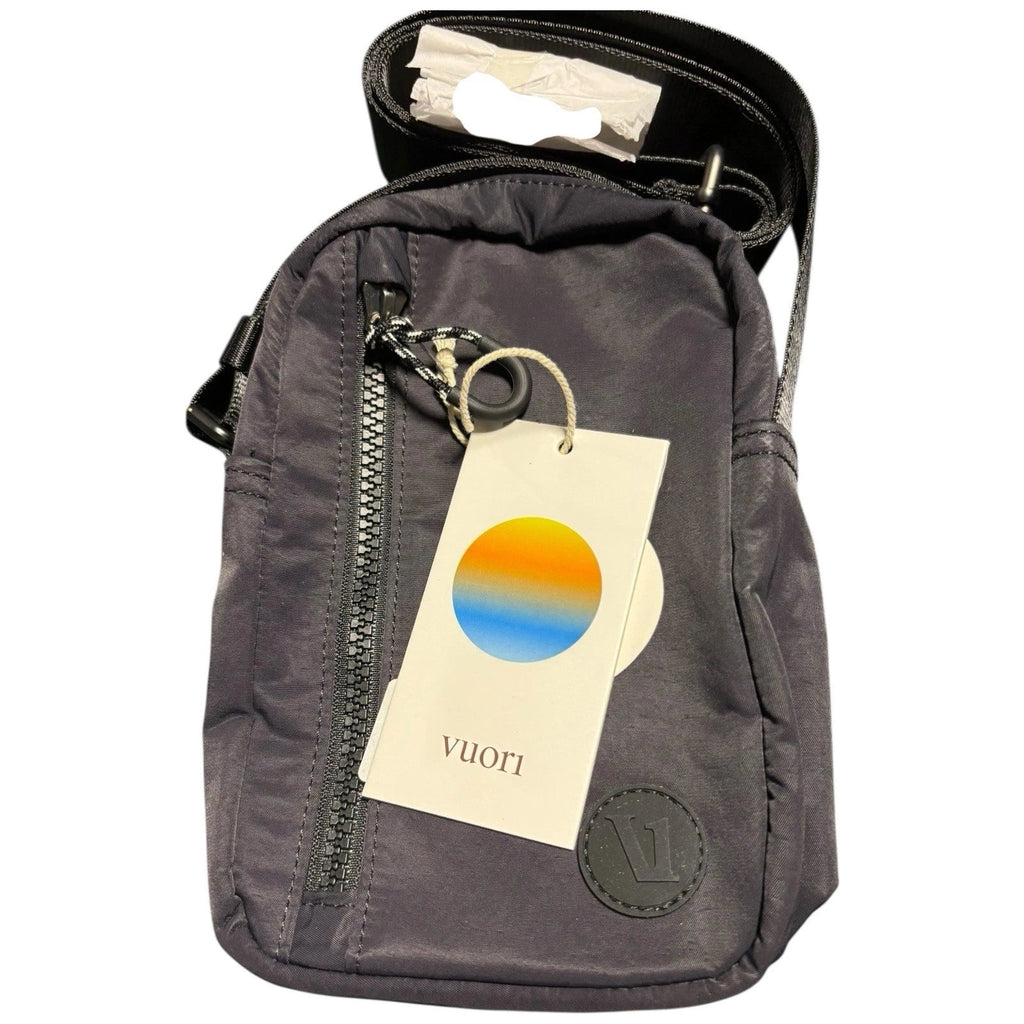 Unisex Black Vuori Shoulder Travel Event Bag