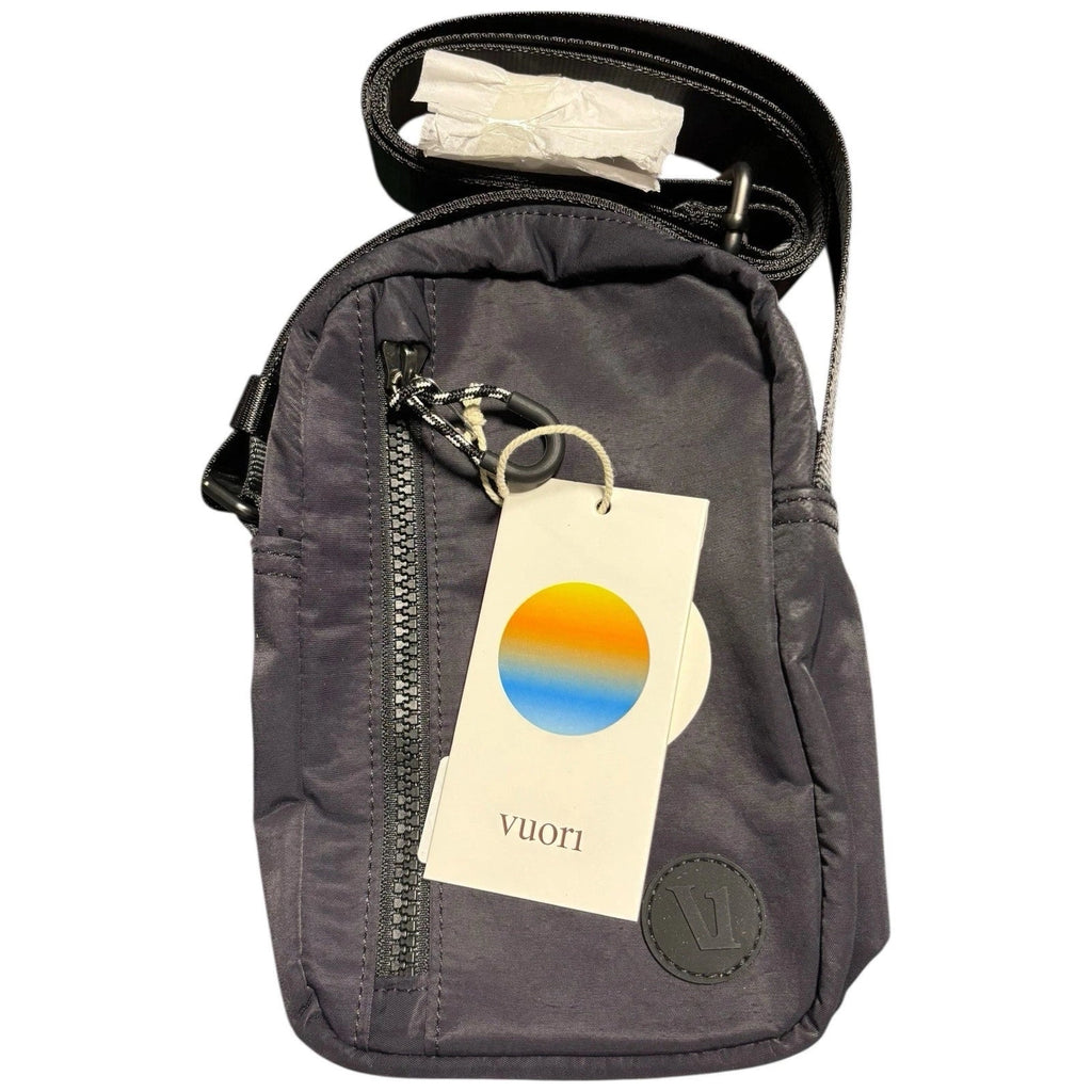 Unisex Black Vuori Shoulder Travel Event Bag