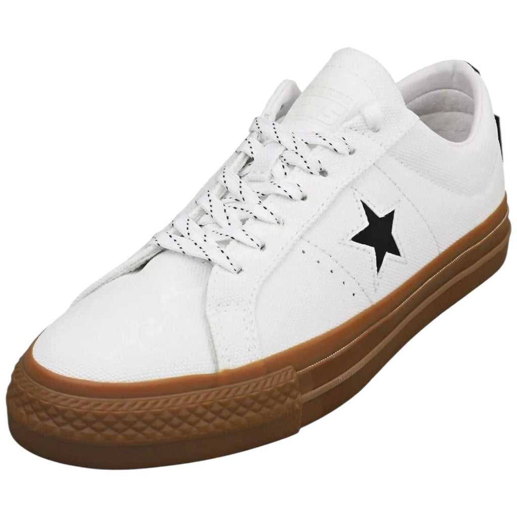 Converse One Star Pro Ox Low Top Sneakers White Black