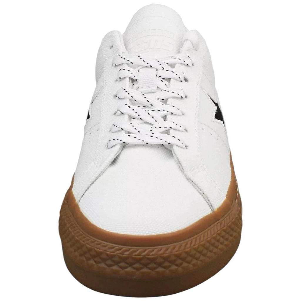 Converse One Star Pro Ox Low Top Sneakers White Black