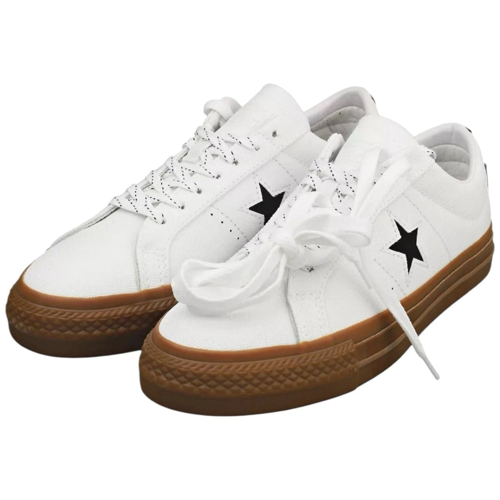 Converse One Star Pro Ox Low Top Sneakers White Black