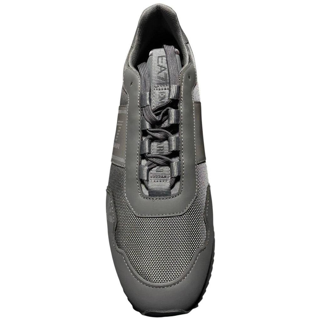 Unisex Grey Emporio Armani EA7 B&W 2.0 Trainers