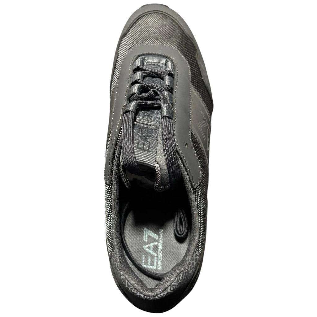 Unisex Grey Emporio Armani EA7 B&W 2.0 Trainers