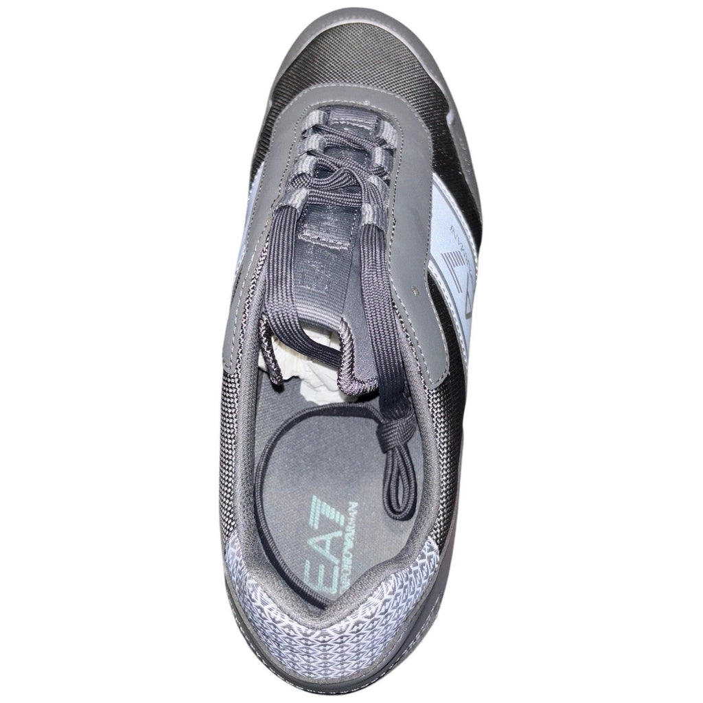 Unisex Grey Emporio Armani EA7 B&W 2.0 Trainers