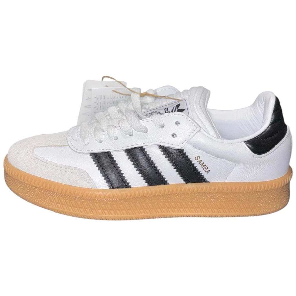 Kids White Adidas Samba XLG Trainers