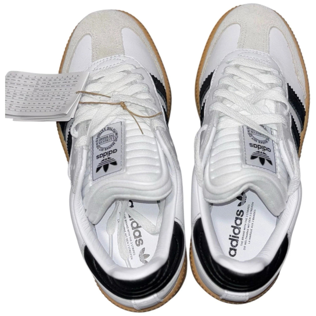 Kids White Adidas Samba XLG Trainers