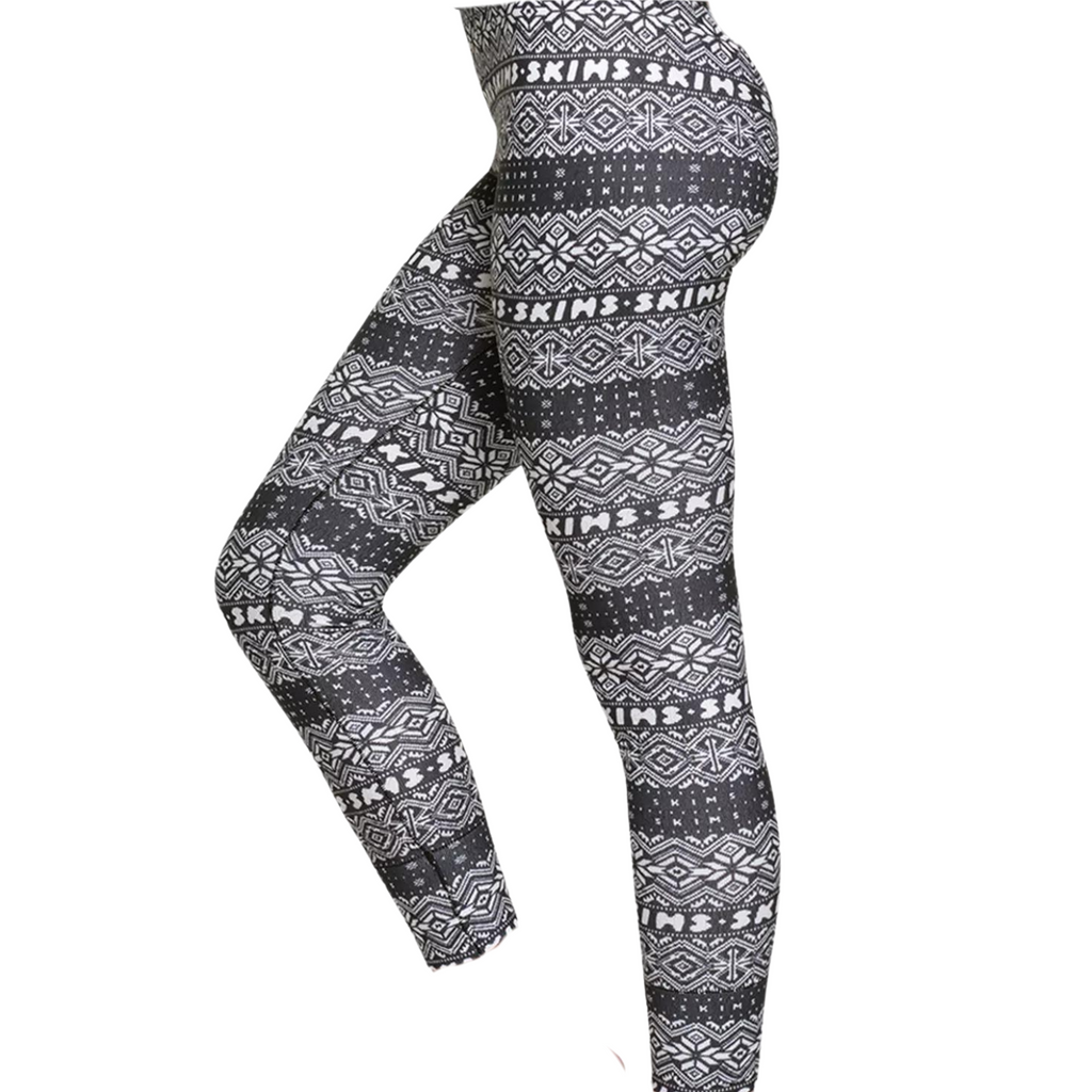 Skims Loungewear Onyx Plush Jersey Leggings