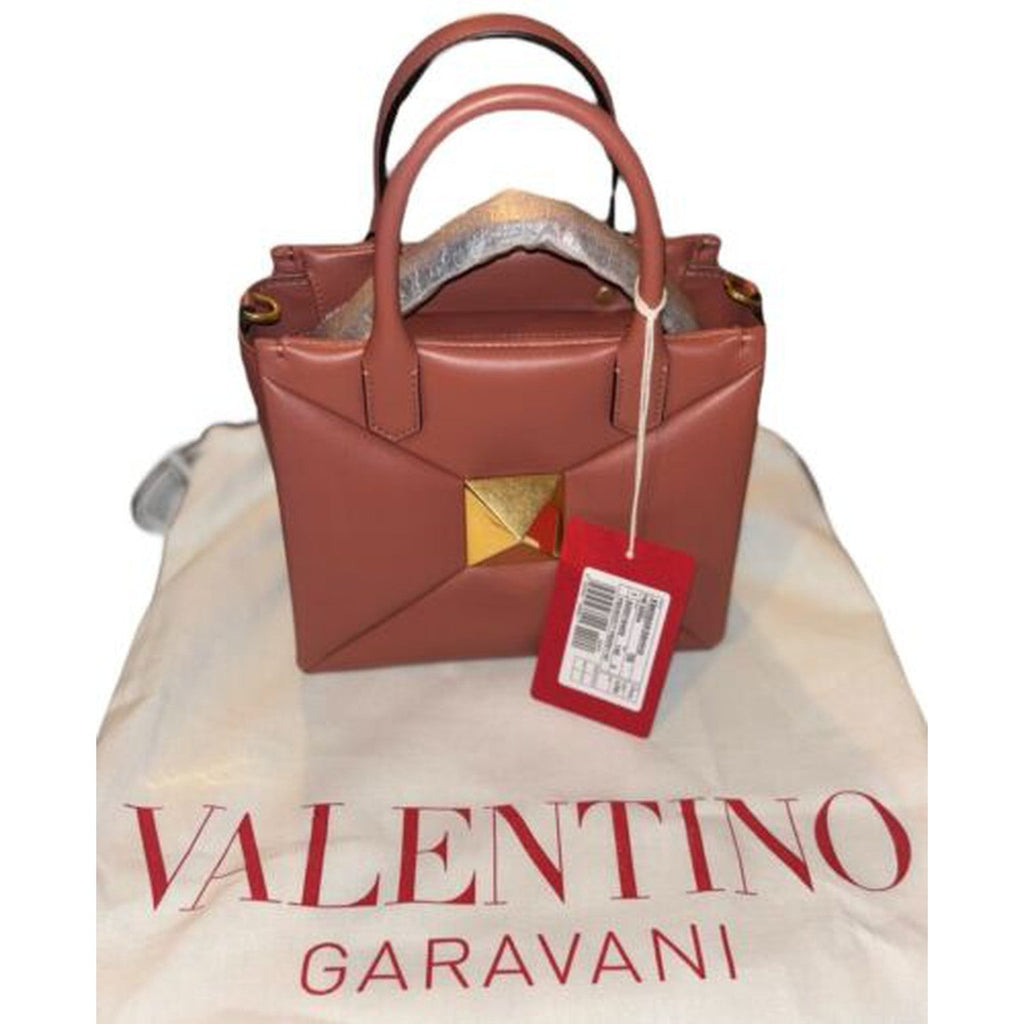 Valentino Garavani Roman Stud Top Handle Bag Gingerbread New With Tags RRP £1800