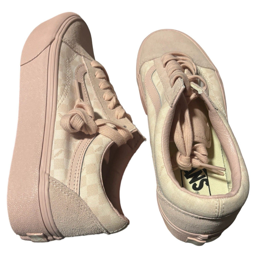 Vans Old Skool Platform Peach Women's Trainers