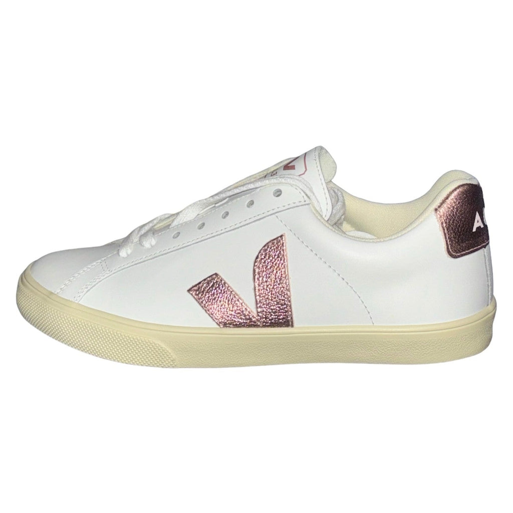 Veja Womens Esplar Court Leather Trainers