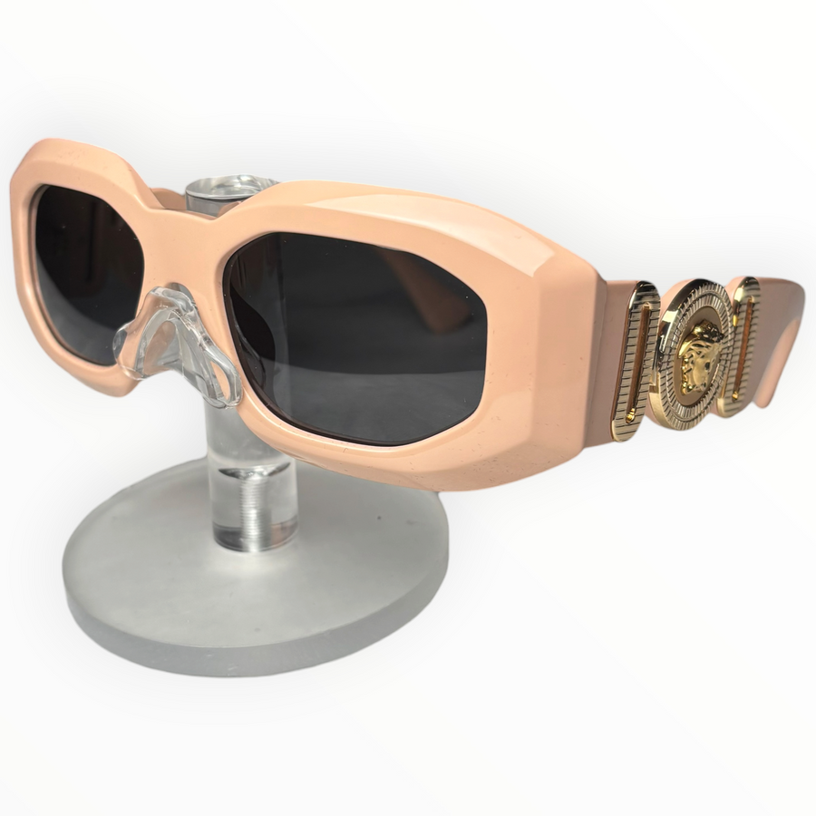 Versace VE4425U Peach Pink Medusa Sunglasses