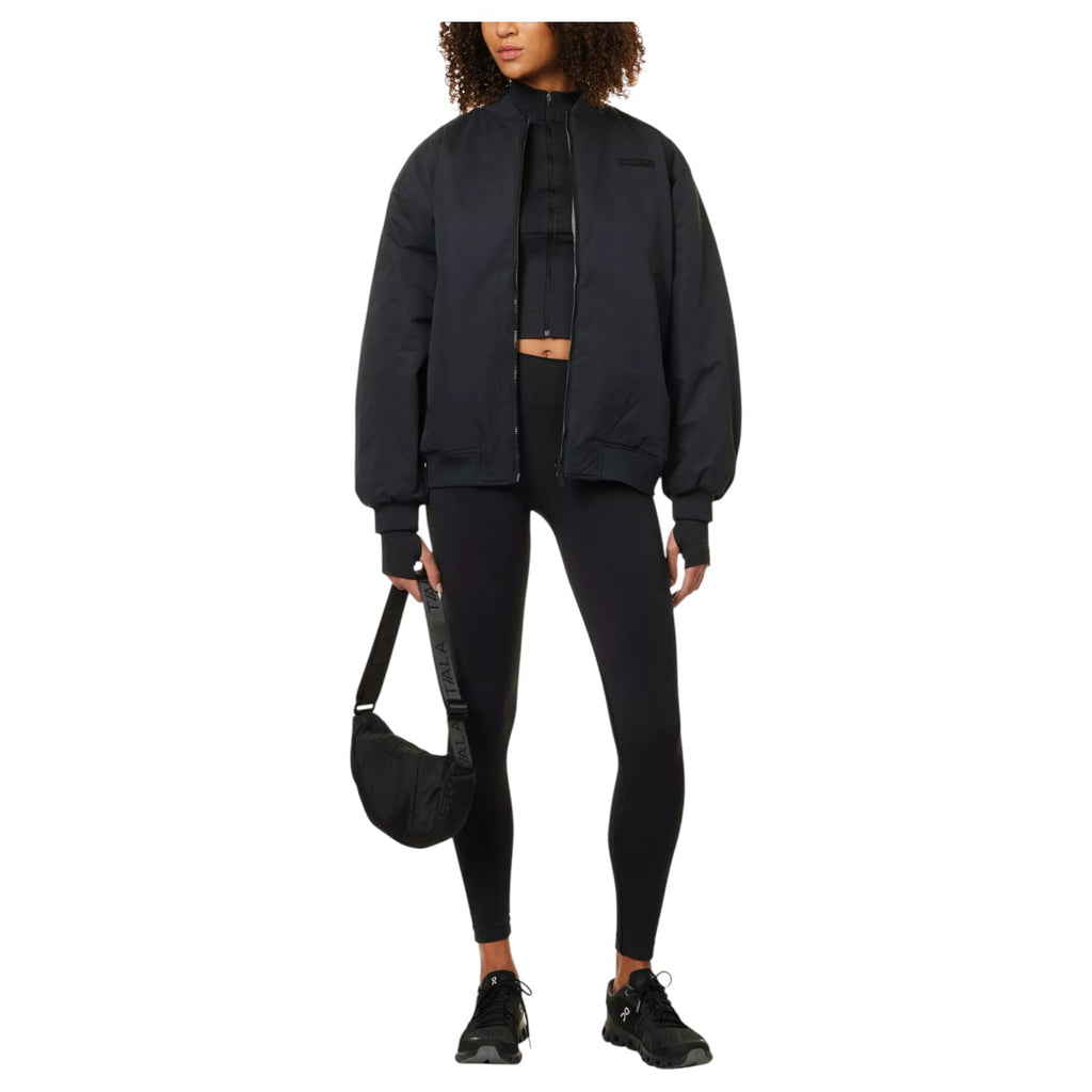 WE ARE TALA Reversible Bomber Oversized Woven Jacket