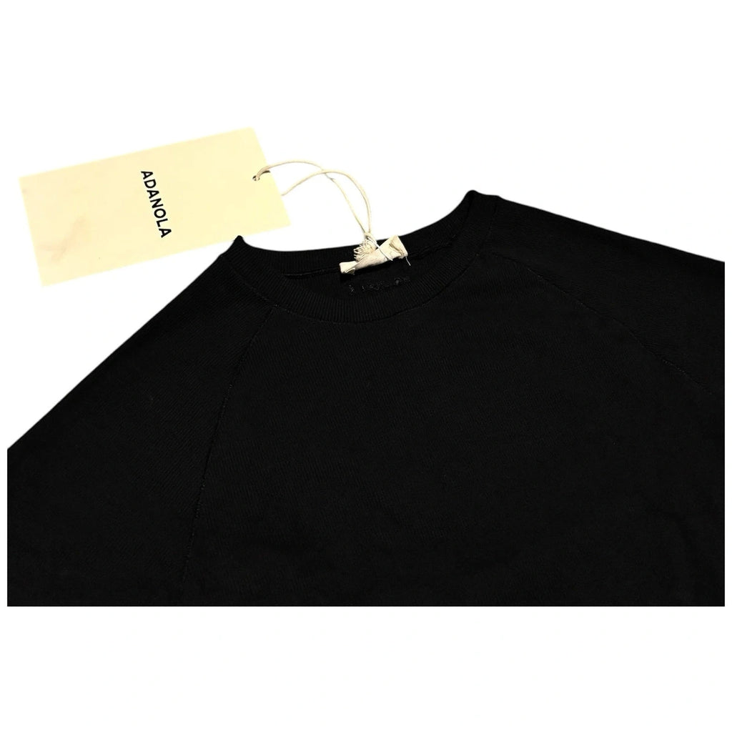 Women Black Long Sleeve Classic Raglan T Shirt